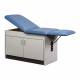 Clinton 91002-27 Cabinet Style Space Saver Table with Adjustable Backrest and Leg Rest, Wedgewood Upholstery - Both Fully Adjusted