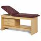 Clinton Model 91013 Panel Leg Series Treatment Table with Shelf and Drawers