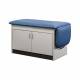 Clinton 91882-27 Cabinet Style Space Saver Table with Flat Top and Leg Rest, Wedgewood Upholstery - Down