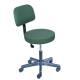 Value Plus Pneumatic Stool with Backrest & Seamless Seat