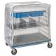 Pedigo Disposable Clear Cart Cover (Roll of 100) for CDS-147 Distribution Cart