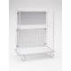 Stainless Steel Wire Back - 4 x 6 Grid Size for CDS-147-A Distribution Cart