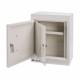 Lakeside Narcotic Cabinet w/ Handle, One Shelf, Double Door, Double Lock - 15" H x 12" W x 8" D