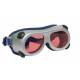 Flat Glass Model 55 Laser Glasses - Pink Lenses - Wavelength 190-568nm