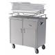 Pedigo Stainless Steel Bassinet Cabinet With Doors