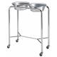 Pedigo Chrome Double Basin Stand