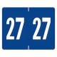 Arden Label A1309-27-T3 Tab 1309 Compatible A1309 Series 2027 Year Labels - Size 1" H x 1 1/4" W