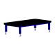 Pivotal Health Solutions A4520-EL Aluma Elite Elevating Mat Table, 60" W x 84" L x 21" H - Drawing