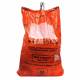 MTC Bio A8001R BowTie Biohazard Bags with Drawstring 25" x 35"