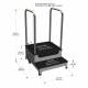 RC Imaging A.2-STEPCS Lateral View Weight Bearing 2-Step Platform with Swivel 360 System Specifications