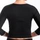 HK Surgical AB-B Optimum Arm and Back Garment, Black - Back
