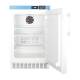 Accucold Pharmaceutical Series ADA Vaccine Built-in All-Refrigerator with NIST-Calibrated Temperature Display, 3 Wire Shelves, Solid Door - 2.65 Cubic Feet, Open Door