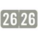Arden Label ACYM-26-T4 ACME/S&W Compatible ACYM Series 2026 Year Labels - Size 3/4" H x 1 1/2" W