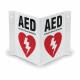 AERO Healthcare CardiAct™ HeartSine® PAD AED Kit with Standard Wall Cabinet, Signage