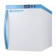 Accucold AFZ1PV Pharma-Vac Performance Series Vaccine Freezer with 2 Wire Shelves, Right Handle Solid Door - 1.4 Cubic Feet, Left Angle View