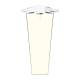 Burton Medical AIM® HI LED Exam Light ALED070 Floor Stand - Beam Diameter and Depth of Field