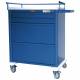 Harloff AL8W10EKC4DSP Aluminum Universal Line DISPILL Compatible Medication Cart with CompX Electronic Lock