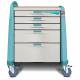 Capsa AM-AN-CMP-ELOK-G Avalo Anesthesia Cart - Compact Height, Green, Electronic Lock