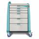 Capsa AM-AN-STD-ELOK-G Avalo Anesthesia Cart - Standard Height, Electronic Lock, Green