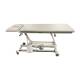 Pivotal Health AM-BA200 AM-BA Bar Activated Hi-Lo Treatment Table with 2 Section and Casters - With Nose Hole - Drawing
