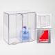 Poltex AMBUBAG16816-T Emergency Airway Procedure Storage Box, 16" W x 8" D x 16" H - High Bond Tape Mount (Emergency Equipment and Supplies are Not Included)