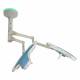 Burton Medical APEX LED Dual Surgical Light AP160 Ceiling Mounted with Short Down Tube - Side View