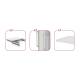 Pegasus Apollo E Type 2-Level Catheter Storage Cart with 4 Panels and Single Column - Included Accessories
