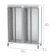 Pegasus Apollo E Type Suture Storage Cart with 4 Panels and Double Column, Glass Door - Dimensions