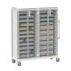 Pegasus Apollo E Type Suture Storage Cart with 4 Panels and Double Column, Glass Door (Supplies are Not Included)