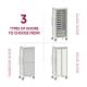 Pegasus Apollo E Type Suture Storage Cart with 4 Panels and Single Column - Door Style Options (Supplies are Not Included)