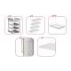Pegasus Apollo U Type Suture Storage Cart with 4 Panels and Double Column - Included Accessories