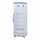 Accucold ARG18PV456 Pharma-Vac Performance Series Upright Vaccine Refrigerator with NSF/ANSI 456 Certification, 7 Wire Shelves, Right Handle Glass Door, 18 Cubic Feet - Left Angle