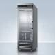 Accucold ARG23MLLH Pharma-Lab Performance Series Upright Pharmacy Refrigerator, 4 Wire Shelves, Left Handle Glass Door, 23 Cubic Feet - Left Angle