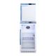 Accucold ARG31PVBIADA-AFZ1PVSTACK Pharma-Vac Performance Series All-Refrigerator/All-Freezer Combination with StackRack, Right Handle Door, 4.23 Cubic Feet Total Capacity - Front View