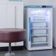 Accucold ARG3PV456 Pharma-Vac Performance Series Counter Height Vaccine Refrigerator with NSF/ANSI 456 Certification, 4 Wire Shelves, Right Handle Glass Door, 3 Cubic Feet - Displayed (Vaccines are not Included)