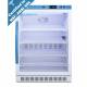 Accucold ARG6PV456 Pharma-Vac Performance Series Counter Height Vaccine Refrigerator with NSF/ANSI 456 Certification, 4 Wire Shelves, Right Handle Glass Door, 6 Cubic Feet - Front View