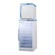 Accucold ARG8PV-AFZ1PVSTACK Pharma-Vac Performance Series All-Refrigerator/All-Freezer Combination with StackRack, Right Handle Door, 9.4 Cubic Feet Total Capacity - Left Angle