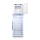 Accucold ARG8PV-FS24LSTACKMED2 Pharma-Vac Performance Series All-Refrigerator/MED2 Series All-Freezer Combination with StackRack, Right Handle Door, 9.4 Cubic Feet Total Capacity - FS24LMED2 Door Opened