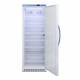 Accucold ARS12PV456 Pharma-Vac Performance Series Upright Vaccine Refrigerator with NSF/ANSI 456 Certification, 7 Wire Shelves, Right Handle Solid Door, 12 Cubic Feet - Door Opened