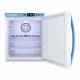 Accucold ARS1PV Pharma-Vac Performance Series Compact Vaccine Refrigerator with 3 Wire Shelves, Right Handle Solid Door, 1 Cubic Foot - Door Opened