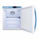 Accucold ARS2PVDL2B Pharma-Vac Performance Series Compact Vaccine Refrigerator with Digital Data Logger, 2 Wire Shelves, Right Handle Solid Door, 2 Cubic Feet - Door Opened