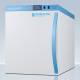 Accucold ARS2PVLHD Pharma-Vac Performance Series Compact Vaccine Refrigerator with 2 Wire Shelves, Left Handle Solid Door, 2 Cubic Feet - Left Angle