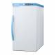 Accucold ARS3PV456 Pharma-Vac Performance Series Counter Height Vaccine Refrigerator with NSF/ANSI 456 Certification, 4 Wire Shelves, Right Handle Solid Door, 3 Cubic Feet - Left Angle