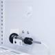 Accucold ARS3PV Pharma-Vac Performance Series Counter Height Vaccine Refrigerator with 4 Wire Shelves, Solid Door, 3 Cubic Feet - Probe Holder
