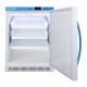 Accucold ARS6PVDR Pharma-Vac Performance Series Counter Height Vaccine Refrigerator with Removable Drawers, 3 Drawer Shelves, Right Handle Solid Door, 6 Cubic Feet - Door Opened