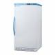 Accucold ARS8PV456 Pharma-Vac Performance Series Upright Vaccine Refrigerator with NSF/ANSI 456 Certification, 7 Wire Shelves, Right Handle Solid Door, 8 Cubic Feet - Left Angle