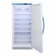 Accucold ARS8PVDL2B Pharma-Vac Performance Series Upright Vaccine Refrigerator with Digital Data Logger, 7 Wire Shelves, Right Handle Solid Door, 8 Cubic Feet - Door Opened