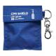 AERO Healthcare ASK002US AeroShield™ Disposable CPR Face Shield - Key Pouch, with Gloves