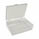 MTC Bio B1200-7 Medium-Rectangle Clear Polystyrene Western Blot Box - 3 1/2" x 2 9/16" x 1"