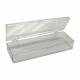 MTC Bio B1200-9 Long Strip Clear Polystyrene Western Blot Box - 3 3/4" x 1 3/16" x 5/8"